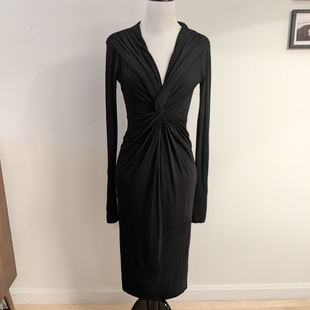 Donna Karan Collection Black Cocktail Dress